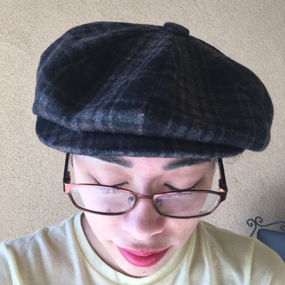 Country Gentleman Wool Blend Newsboy Cap NWT